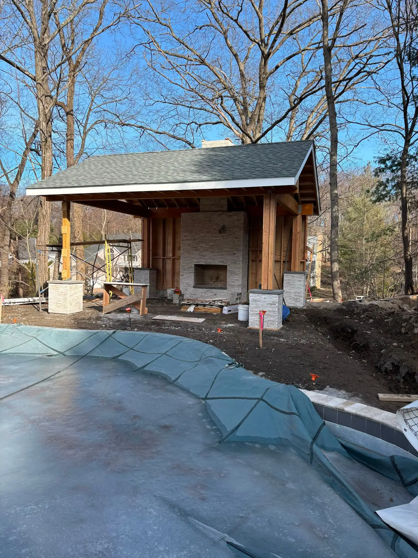 Chimney rebuild, after photo