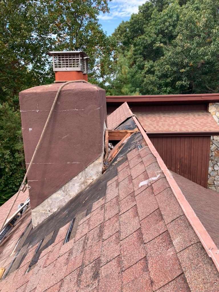 Chimney repair work completed by VT1